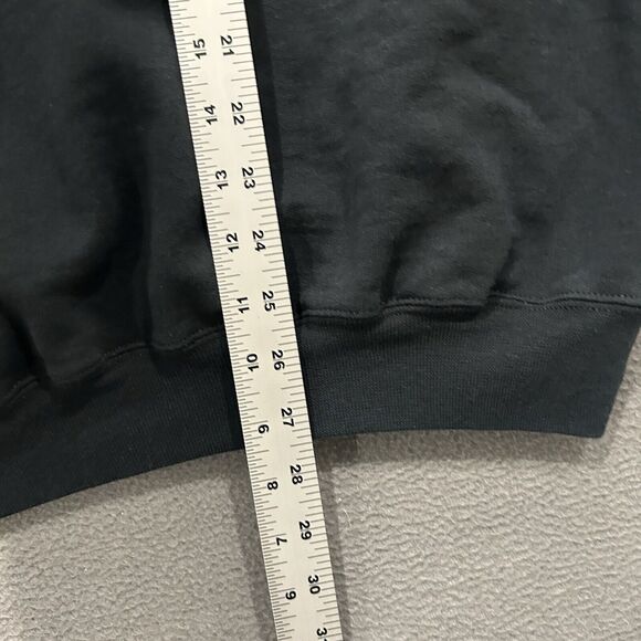 Vintage Rougaroux Rum Sweatshirt Mens XL Black Graphic Crewneck Alcohol 90s - Picture 6 of 7